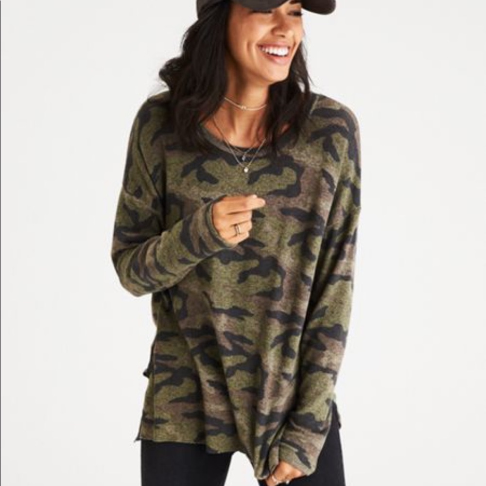 Camo Sweater